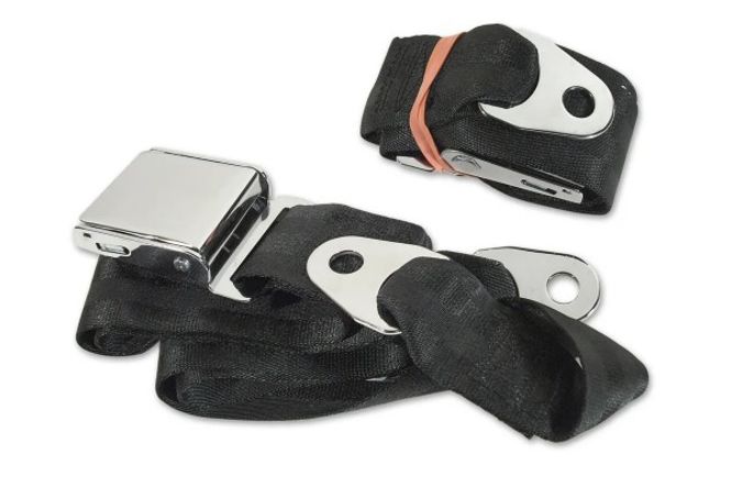 Hovedbilde 1963 CORVETTE SEAT BELTS. OE STYLE LIFT - BLACK