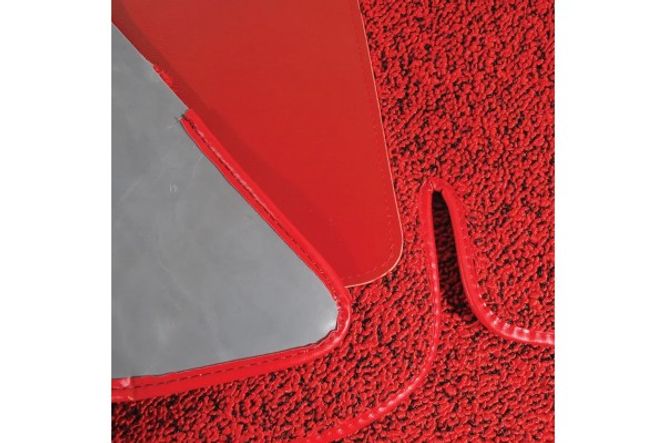 Hovedbilde 1961-1962 CORVETTE CARPET. RED TUXEDO