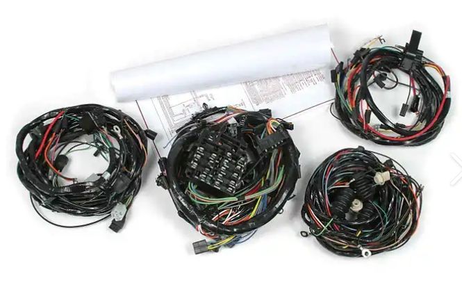 Hovedbilde 1968 Corvette Wiring Harness Package