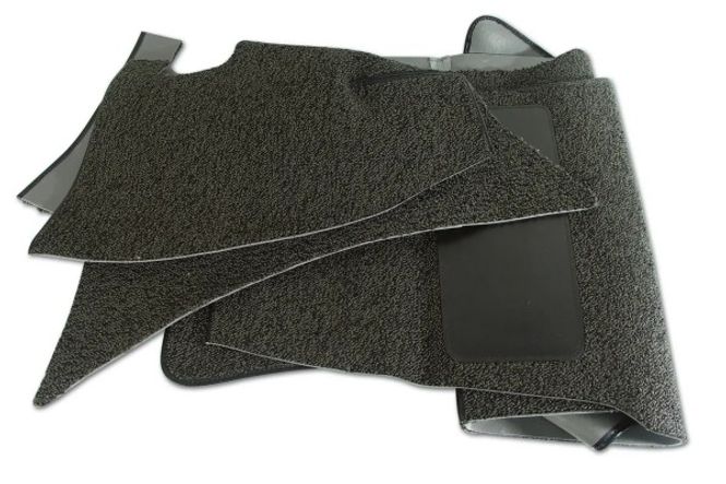 Hovedbilde 1959-1960 CORVETTE CARPET. OLIVE BLACK TUXEDO