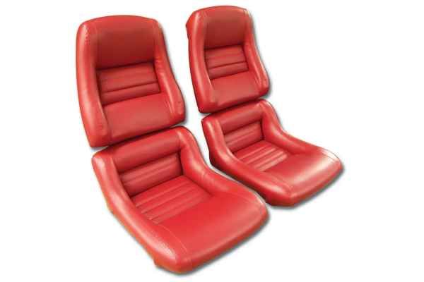 Hovedbilde 1978-1982 Corvette Leather/Vinyl Montert på skum ...